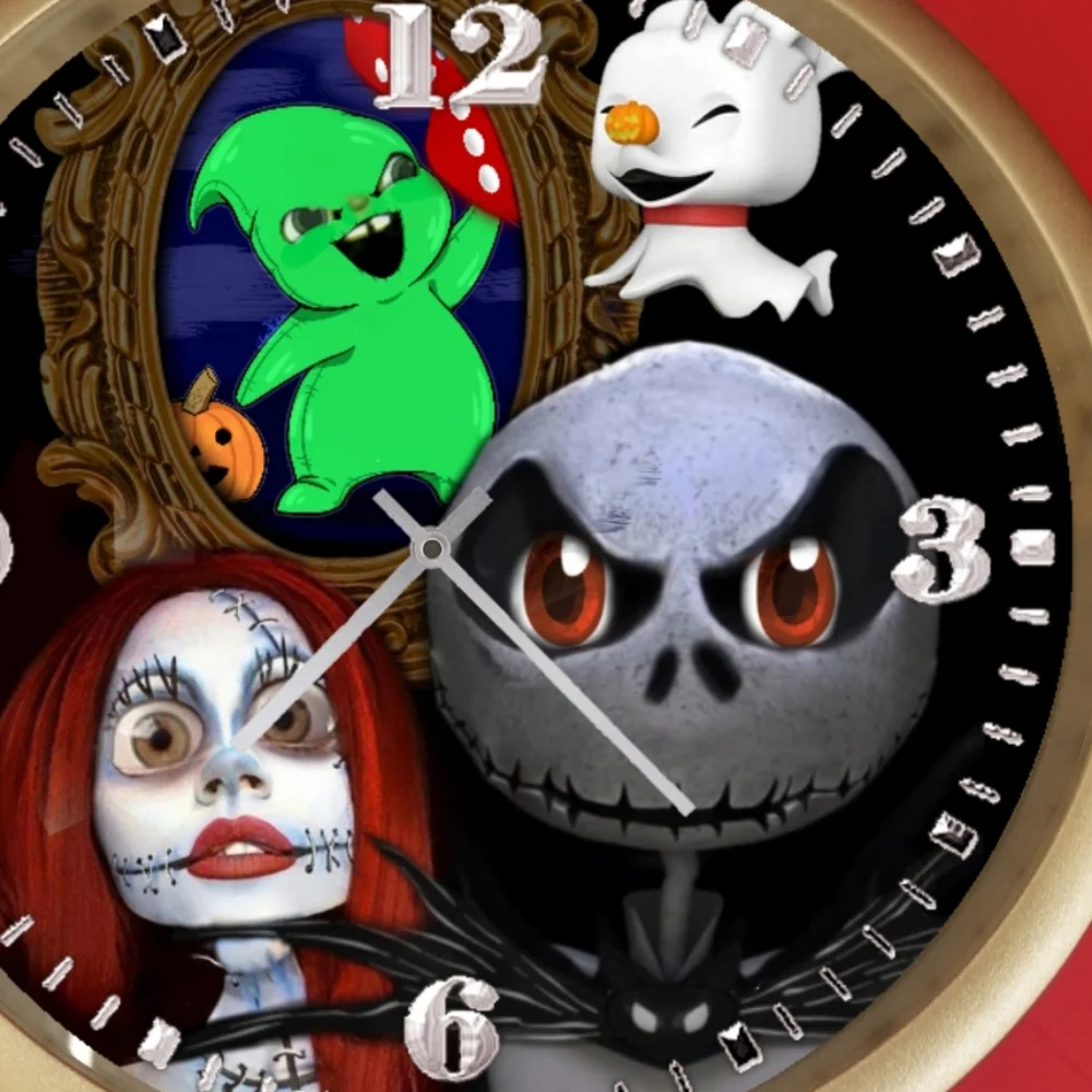 Jack n sally nbc led clock